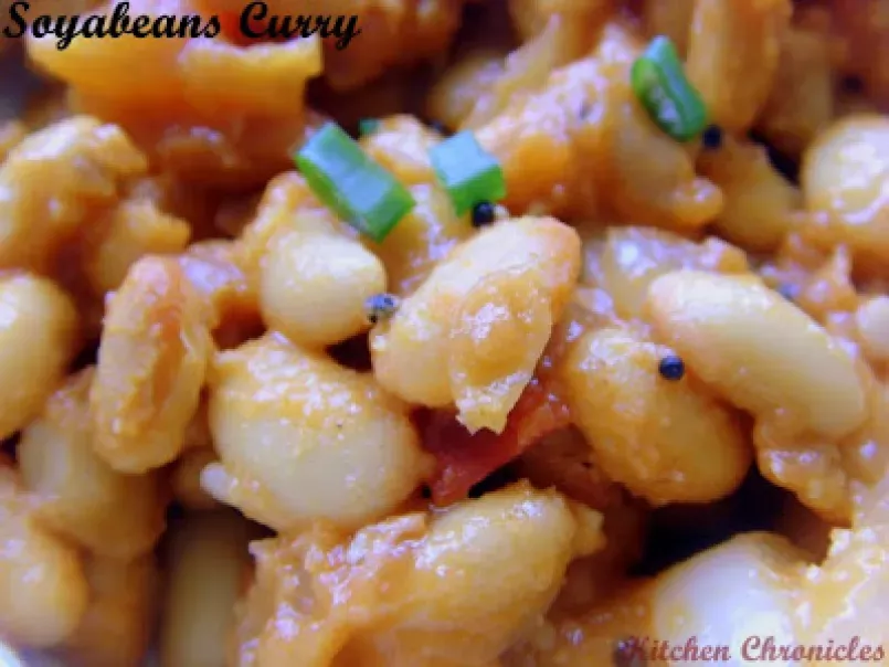 Soya Bean Curry - The Indian Style