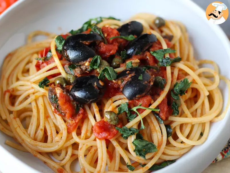 “Spaghetti alla puttanesca” your new favorite pasta dish! - photo 4
