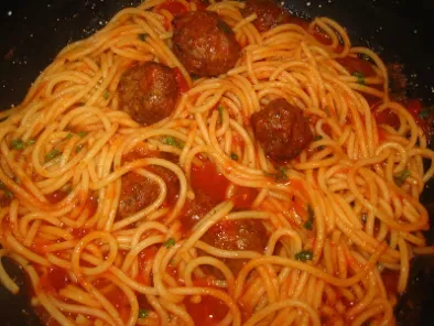 Spaghetti With Chicken Balls - photo 2