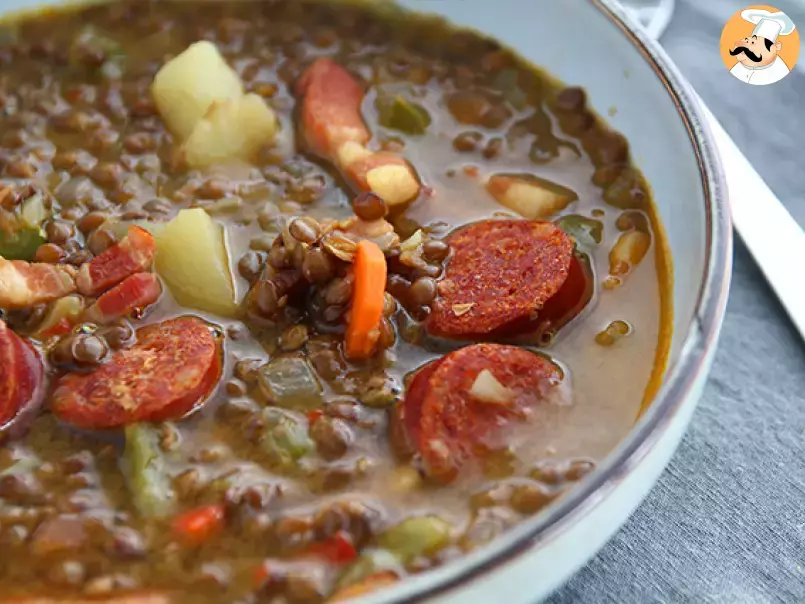 Spanish lentil soup - photo 4