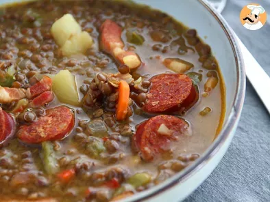 Spanish lentil soup - photo 4