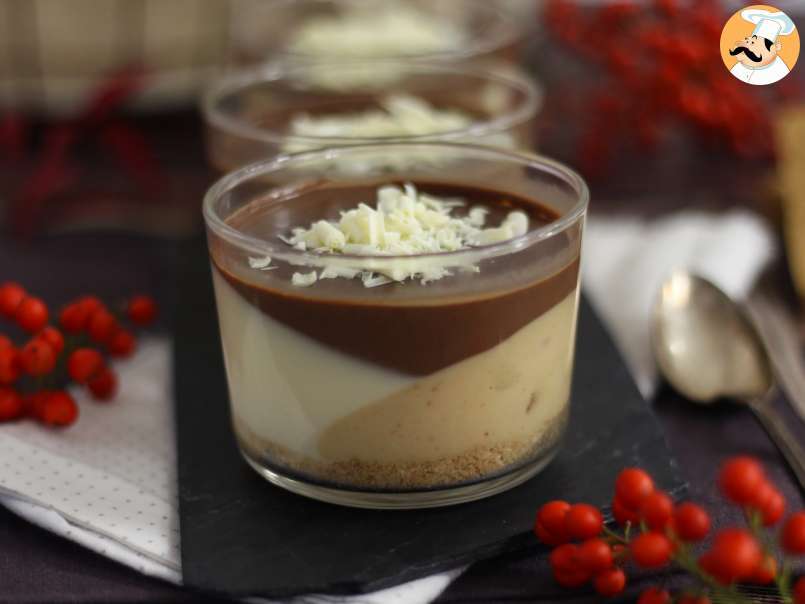 Spanish nougat and chocolate verrine : a cute presentation idea ! - photo 2