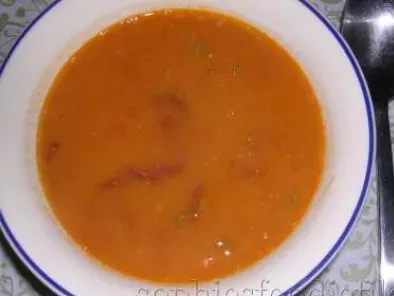 Spicy chorizo & bean soup
