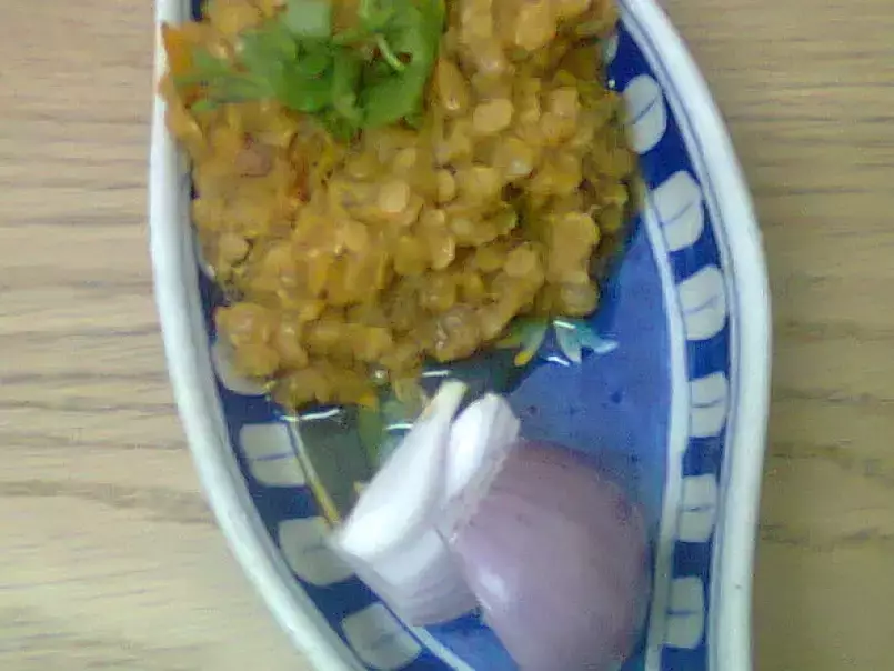 Spicy Masoor Dal/Red Lentils cooked in spicy gravy - photo 2