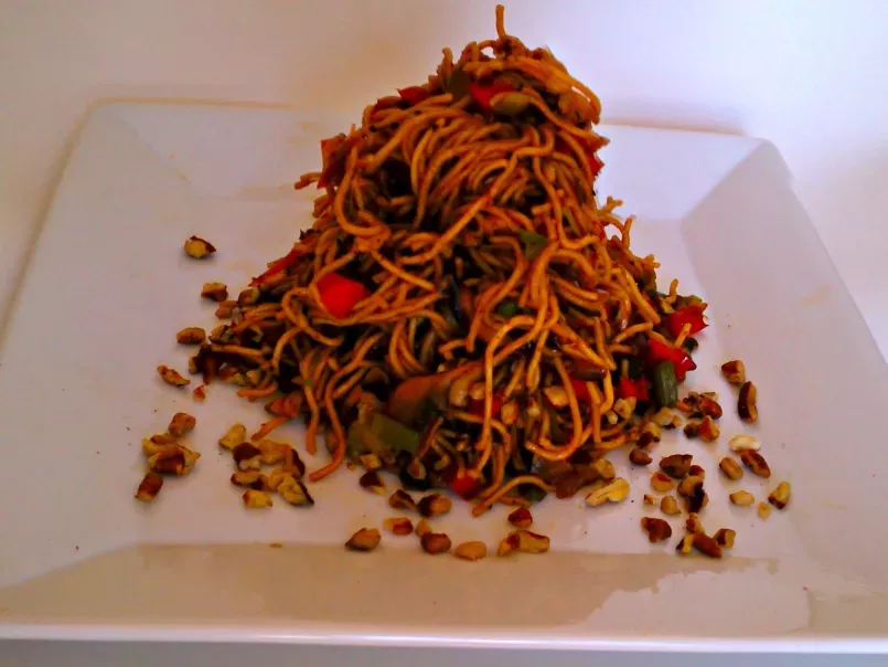 Spicy Pan Fried Noodle