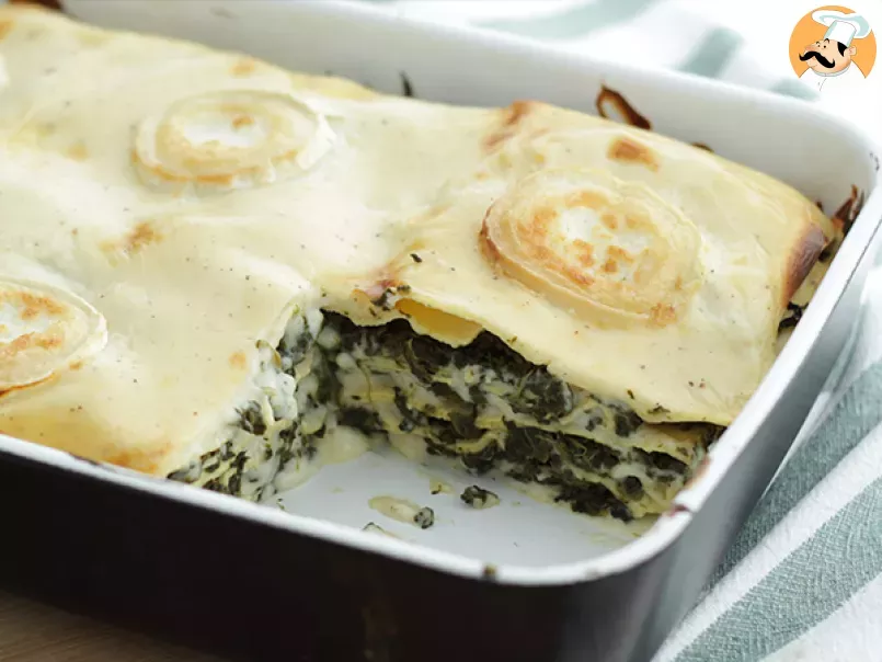 Spinach and goat cheese lasagna - Video recipe ! - photo 2