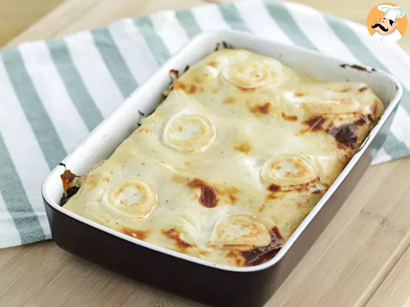 Spinach and goat cheese lasagna - Video recipe ! - photo 4