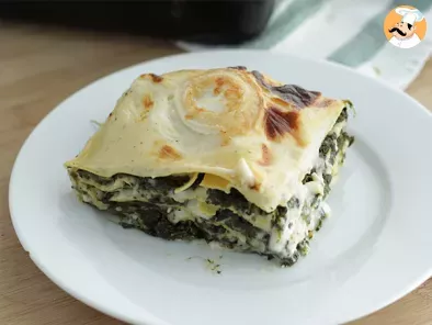 Spinach and goat cheese lasagna - Video recipe ! - photo 3