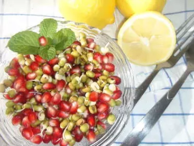Sprouts & Pomegranate Salad
