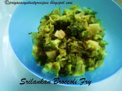 Srilankan Broccoli Fry