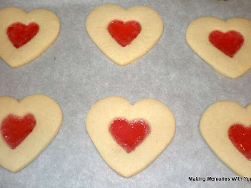 Stained Glass Valentine Cookies - photo 2