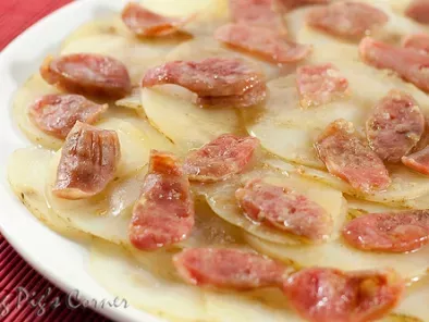 Steamed Potatoes with Lap Cheong (Chinese Sausages)...And The Winner Is... - photo 2
