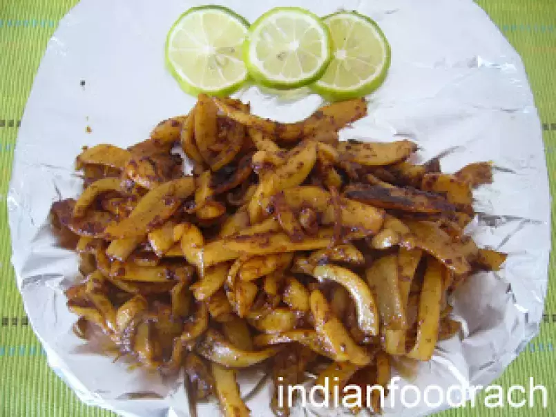 Stir fried squid ( calamari fry, kanava fry) - photo 2