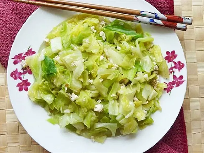 Stir-Fry Cabbage, no Oyster Sauce, where's the flavor