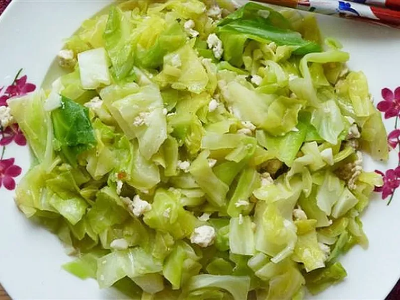 Stir-Fry Cabbage, no Oyster Sauce, where's the flavor - photo 3