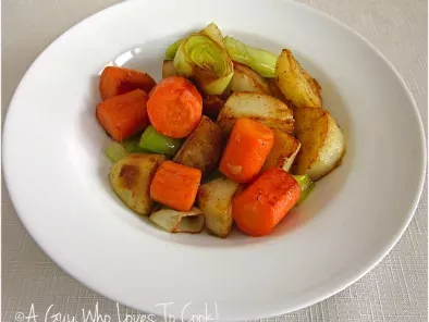 Stovetop Roasted Root Vegetables