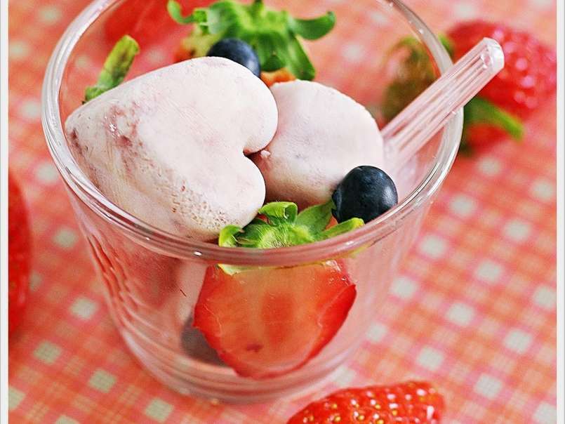 Strawberries Yogurt Hearts - photo 5