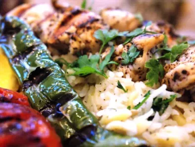 Sumac Chicken Shish Kebabs & Turkish Rice Pilaf w/ Orzo - photo 2