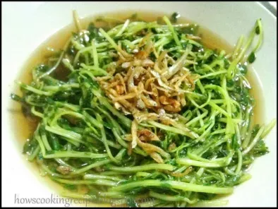 Sweet Pea Sprout/ Tau Miu Anchovies