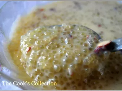 Tapioca Pudding ( Sabakki Paayasam)