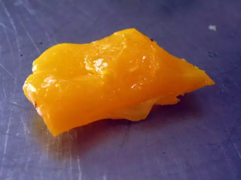 Technique: Salt cured egg yolk