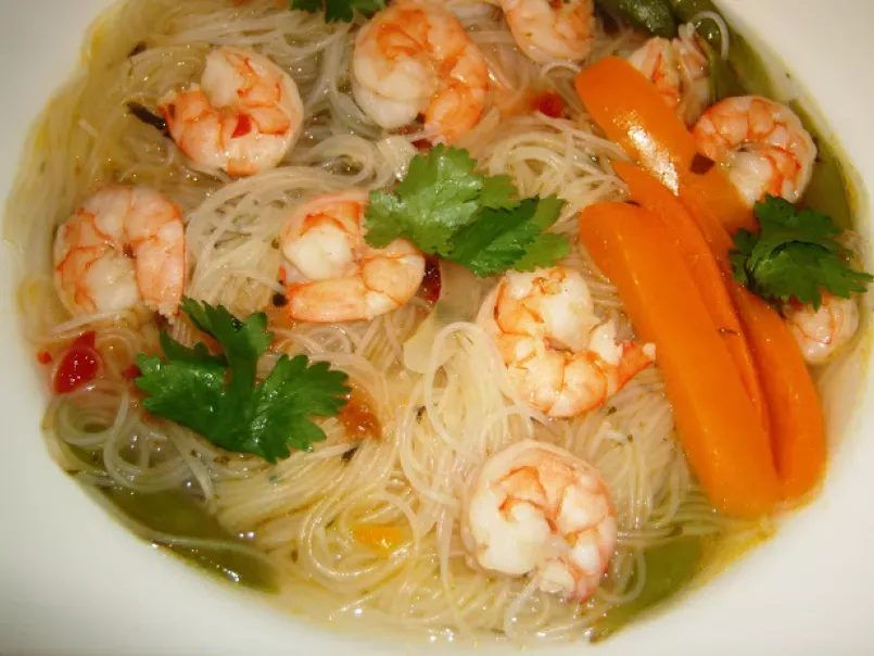 Thai Shrimp Noodle Soup
