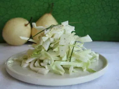 This Weeks Recipe: Nashi Pear and Cabbage Salad