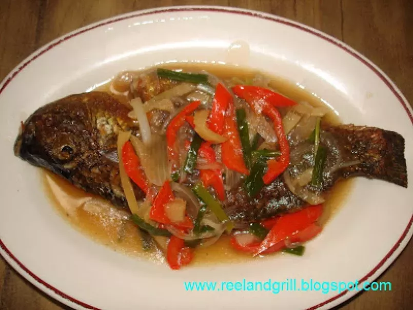 Tilapia in Oyster Sauce and Veggies - Escabeche Style - photo 3