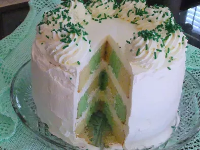 Tis A Touch Of The Irish Checkerboard Cake