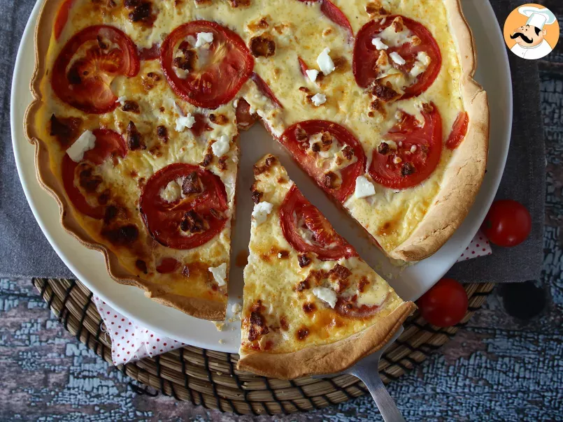 Tomato and feta quiche, the vegetarian meal perfect for a picnic! - photo 2
