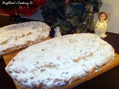 Traditional German Christmas Stollen with Almond Marzipan - photo 3