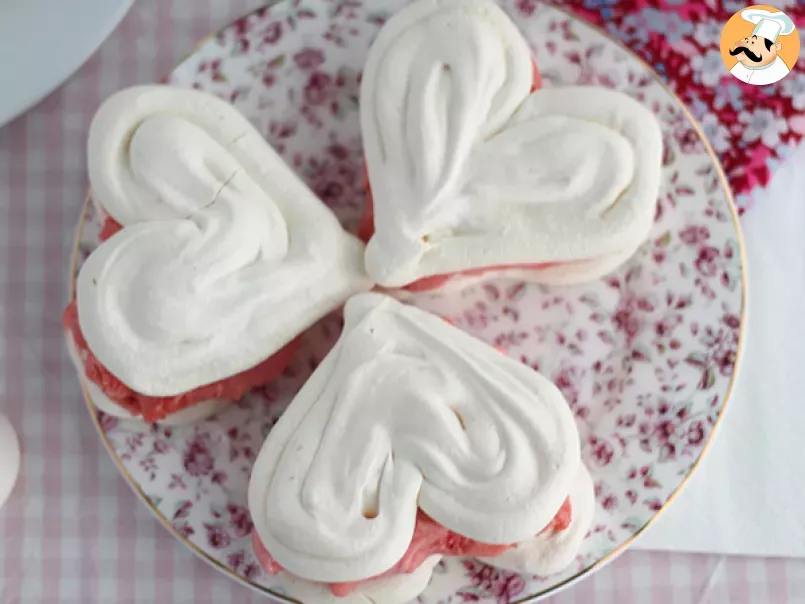 Valentine's vacherin, meringue ice-cream sandwich - Video recipe! - photo 2