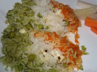 Veg Tiranga Rice