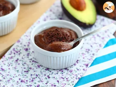 Vegan chocolate custard with avocado - photo 3