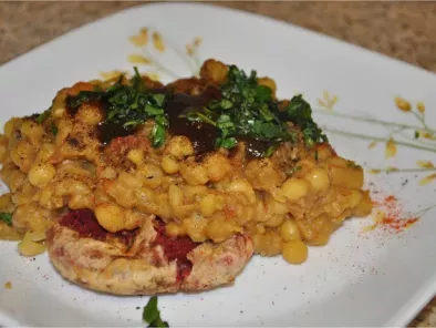 Vegetable Cutlet (with Beetroot) Chaat - photo 2
