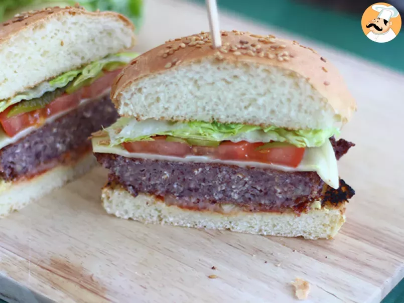 Vegetarian red beans burger - Video recipe! - photo 2