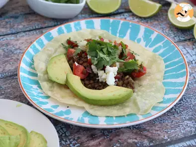 Vegetarian tacos with lentil salad - photo 2