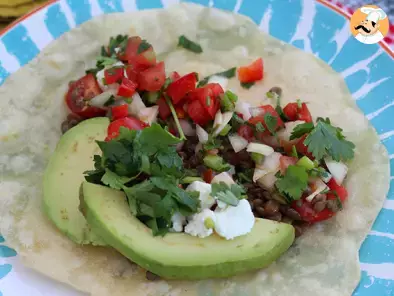 Vegetarian tacos with lentil salad - photo 4