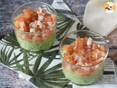 Verrines with avocado, shrimps and grapefruit: the perfect summer appetizer! - photo 4