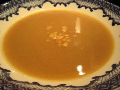Virginia Peanut and Chestnut Soup