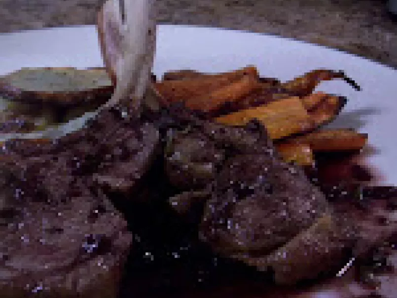 Want to Wine and Dine But Short on Time? (Recipe ? Rack of Lamb in Red Wine Sauce)