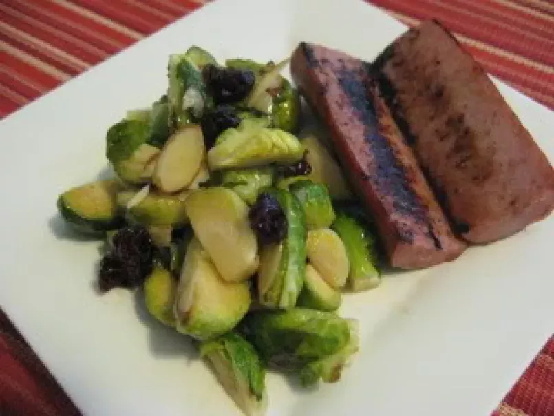Warm Brussels Sprouts Salad with Honey Dijon Vinaigrette - photo 2