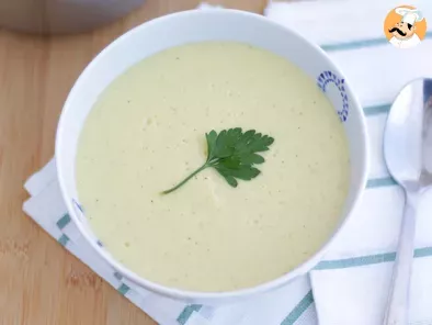 Zucchini velvet soup - Video recipe ! - photo 2