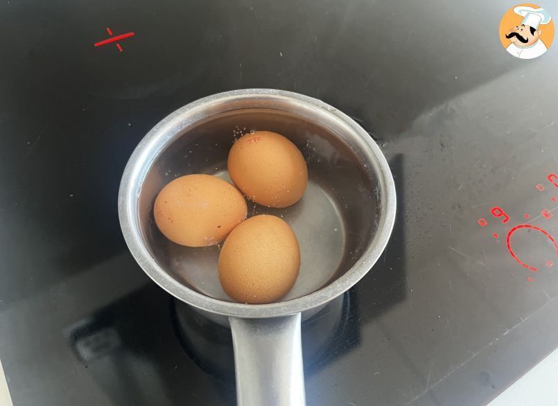 Step 1: cook your eggs