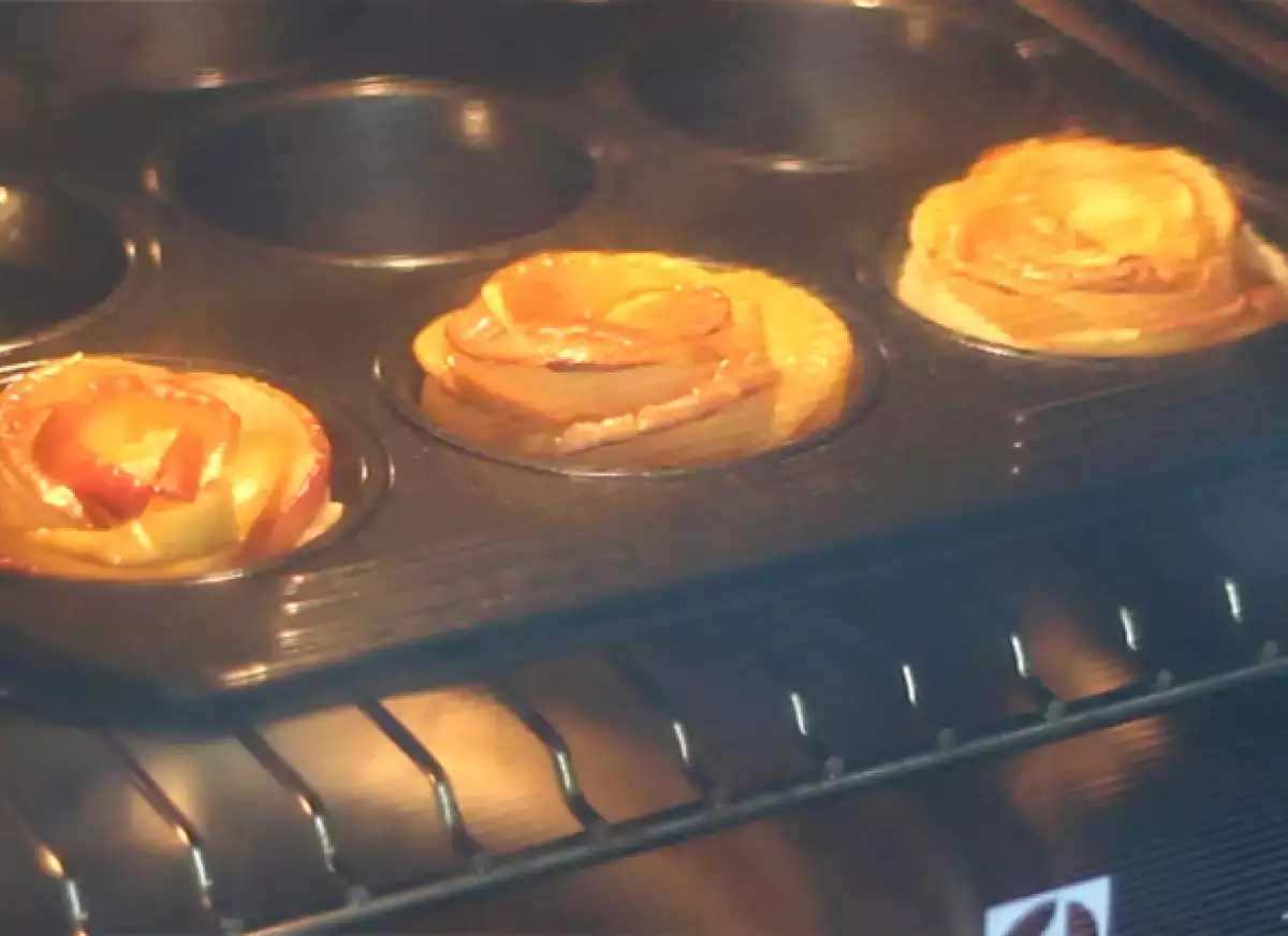 Step 5: Into the mold and into the oven