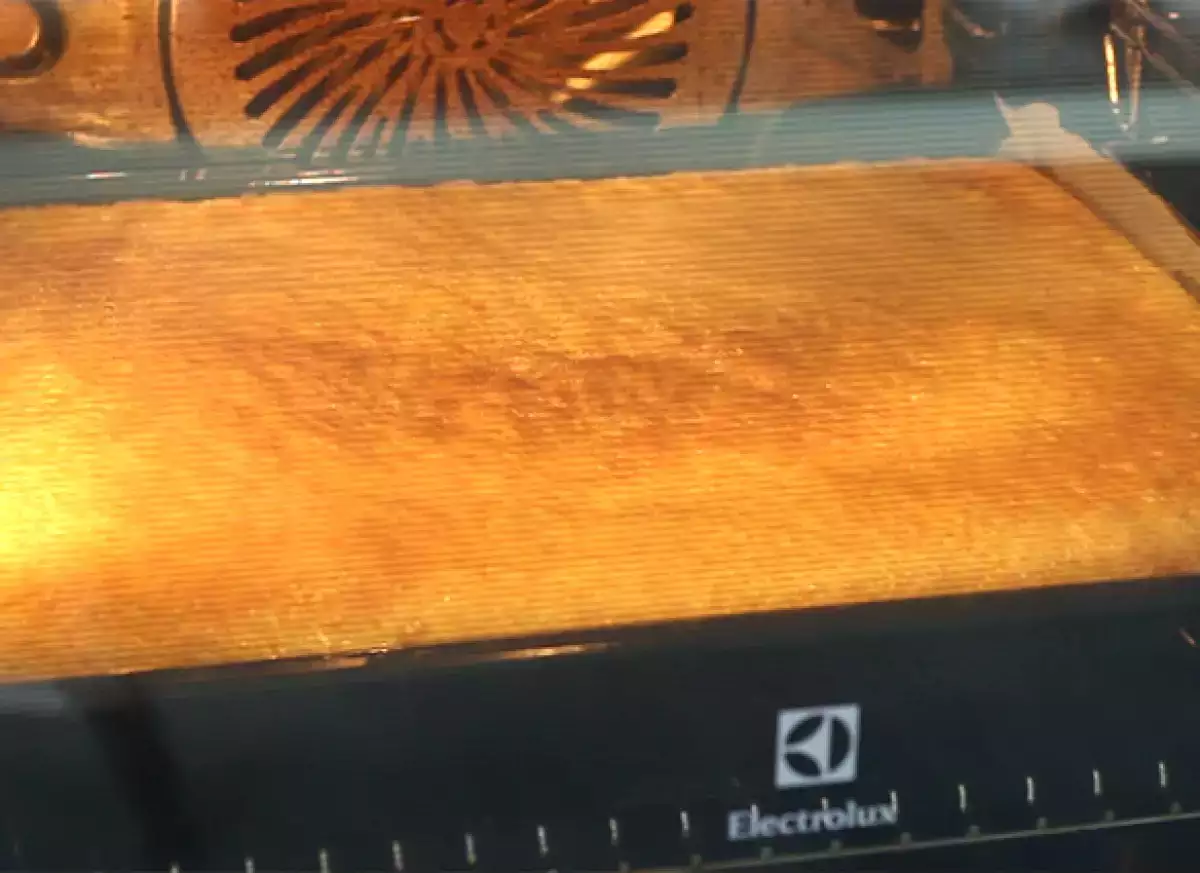 Step 4: Short baking