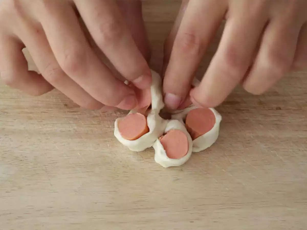 9. Flower - Edible puff pastry petals