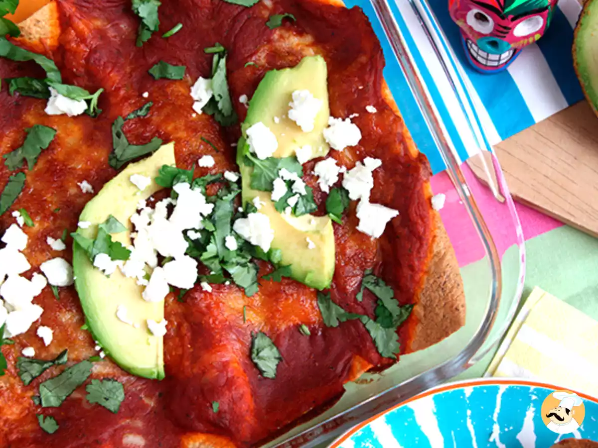 6. Chicken Enchiladas - Mexico