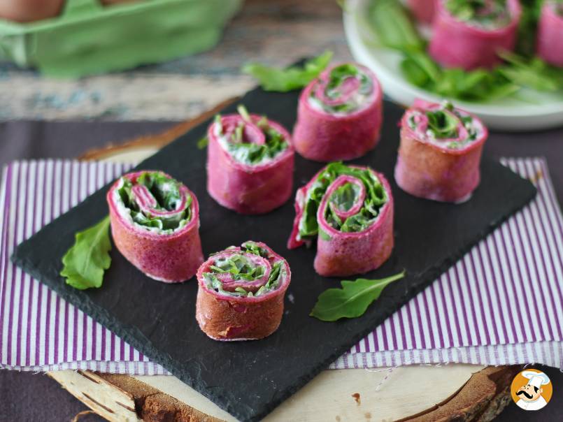 Beet Crepes Rolls