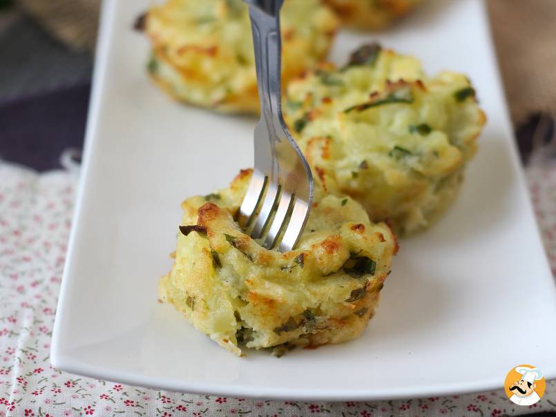 3. Flourless mashed potato cups